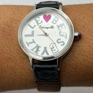 ?NWT Betsey Johnson Silver Watch w/Crystals Betsey Johnson | Accessories | Nwt Betsey Johnson Silver  main image 2